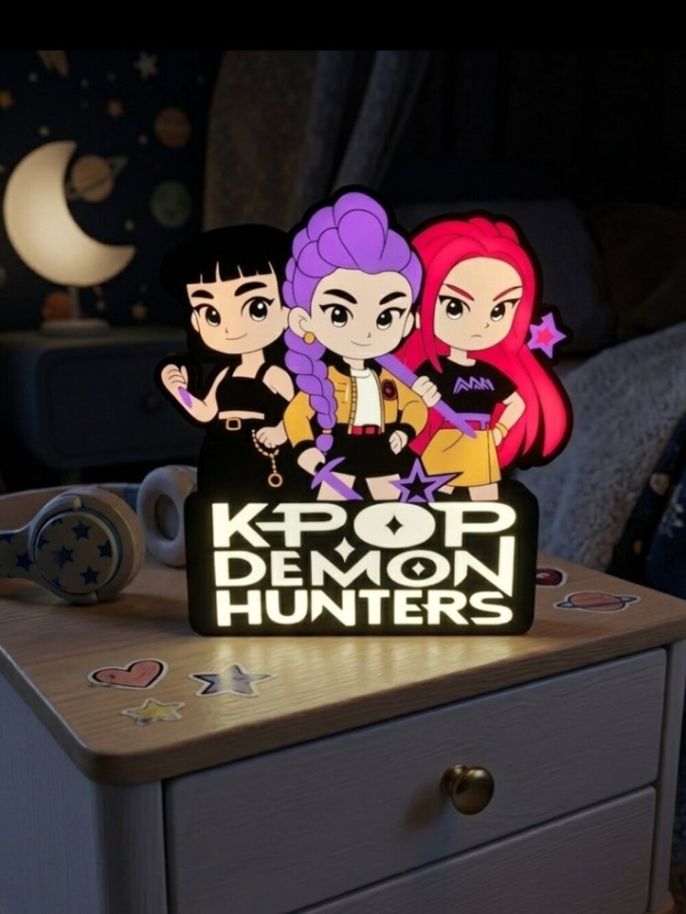 ​✨ K-Pop Demon Hunters LED Light Box ✨